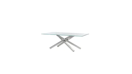Tavolo Pechino con top in vetro di Midj