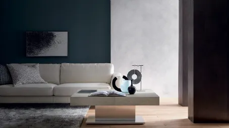 Tavolino Trasformabile con top effetto Malta Ares Mega di Altacom