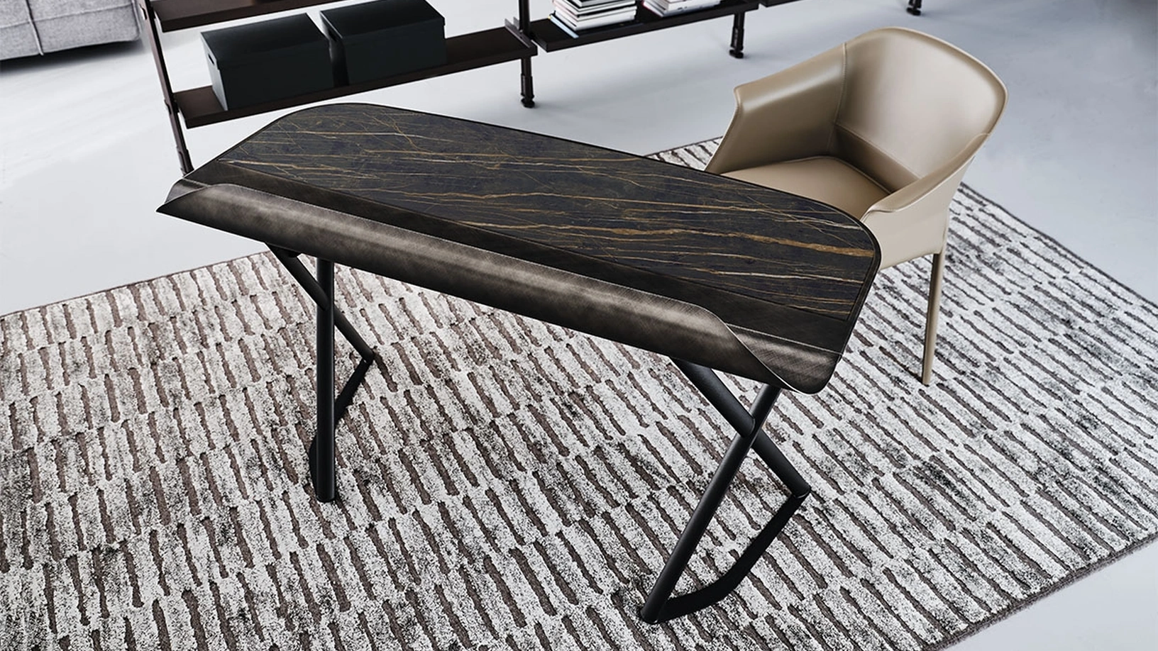 Scrittoio Cocoon Keramik di Cattelan Italia