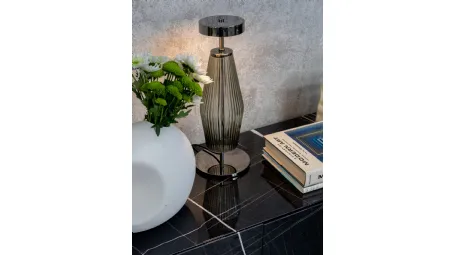 Lampada da tavolo in vetro Chic di Tonin Casa