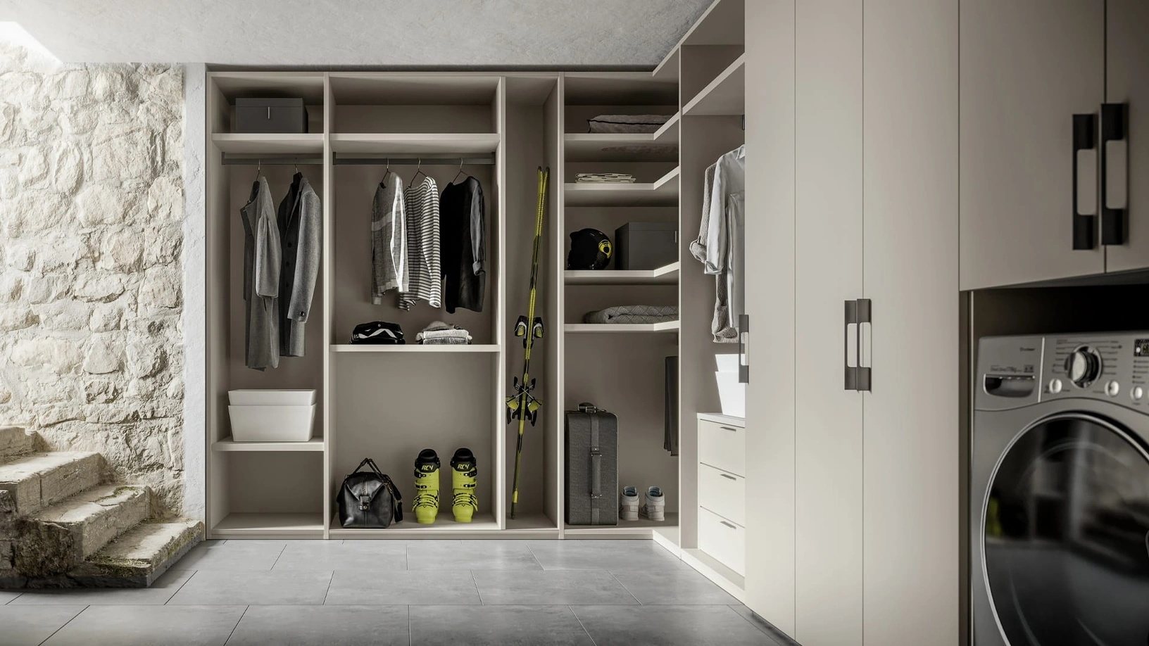 Cabina Armadio Naked di SantaLucia