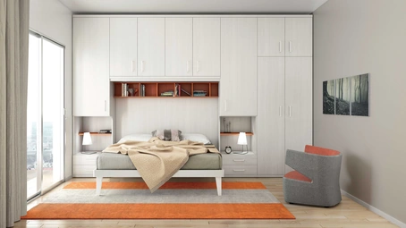 Armadio a ponte Globo di Spagnol Mobili