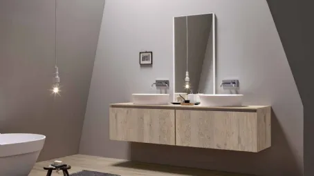 Mobile da Bagno sospeso in rovere 45 04 di Birex