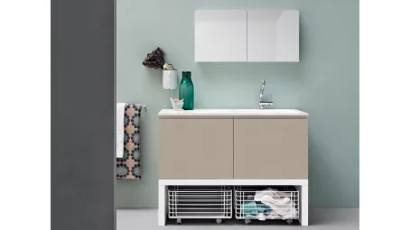 Mobile da Bagno in melaminico Acqua e Sapone Lavanderia 05 di Birex