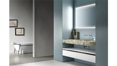 Mobile da Bagno Cartabianca in Gres Graniglia di Cerasa