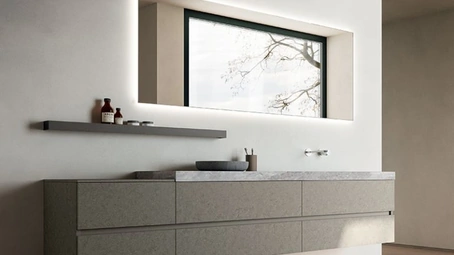 Mobile da Bagno sospeso Segno 01 di Cerasa