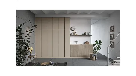 Mobile da Lavanderia in laccato opaco e melaminico Idrobox 08 di Birex