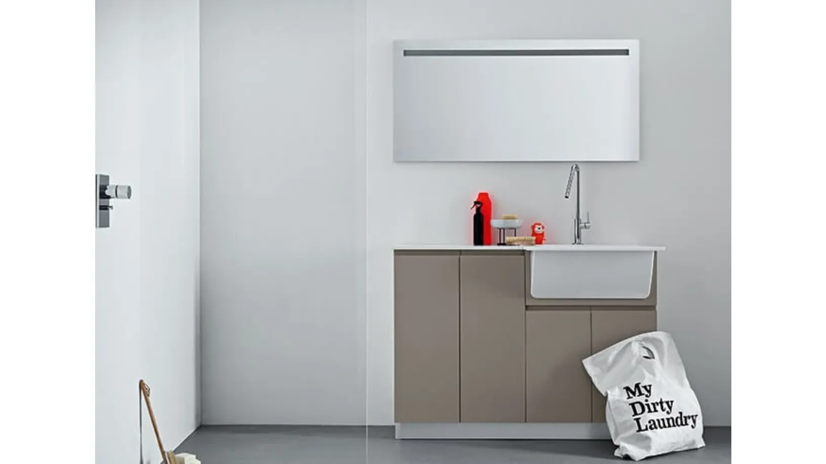 Mobile da Lavanderia in laccato opaco Idrobox 15 di Birex