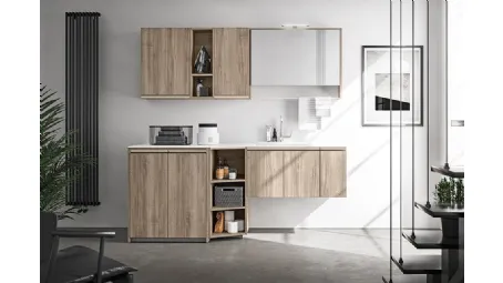 Mobile da Lavanderia in Nobilitato Fusion di Cerasa