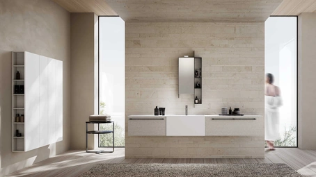 Mobile da Bagno sospeso M System 032 di Baxar