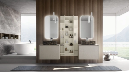 Mobile da Bagno sospeso M2 System 225 di Baxar