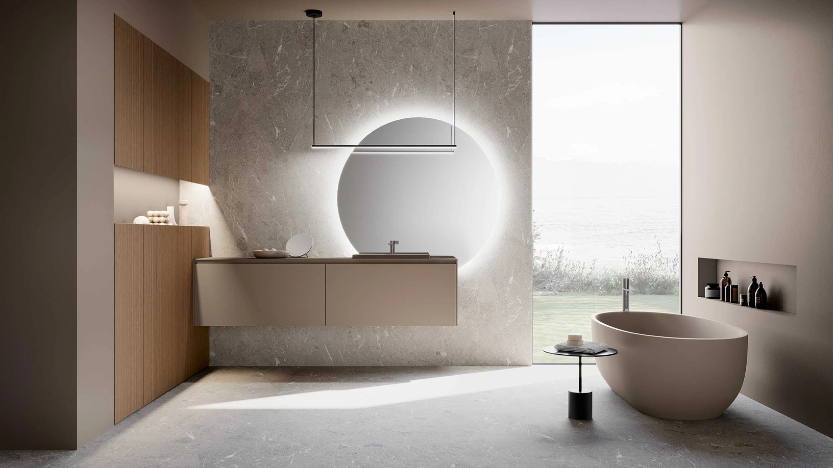 Mobile da Bagno sospeso M2 System 231 di Baxar