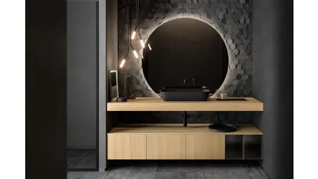 Mobile da Bagno Nerolab in Rovere Chiaro di Cerasa