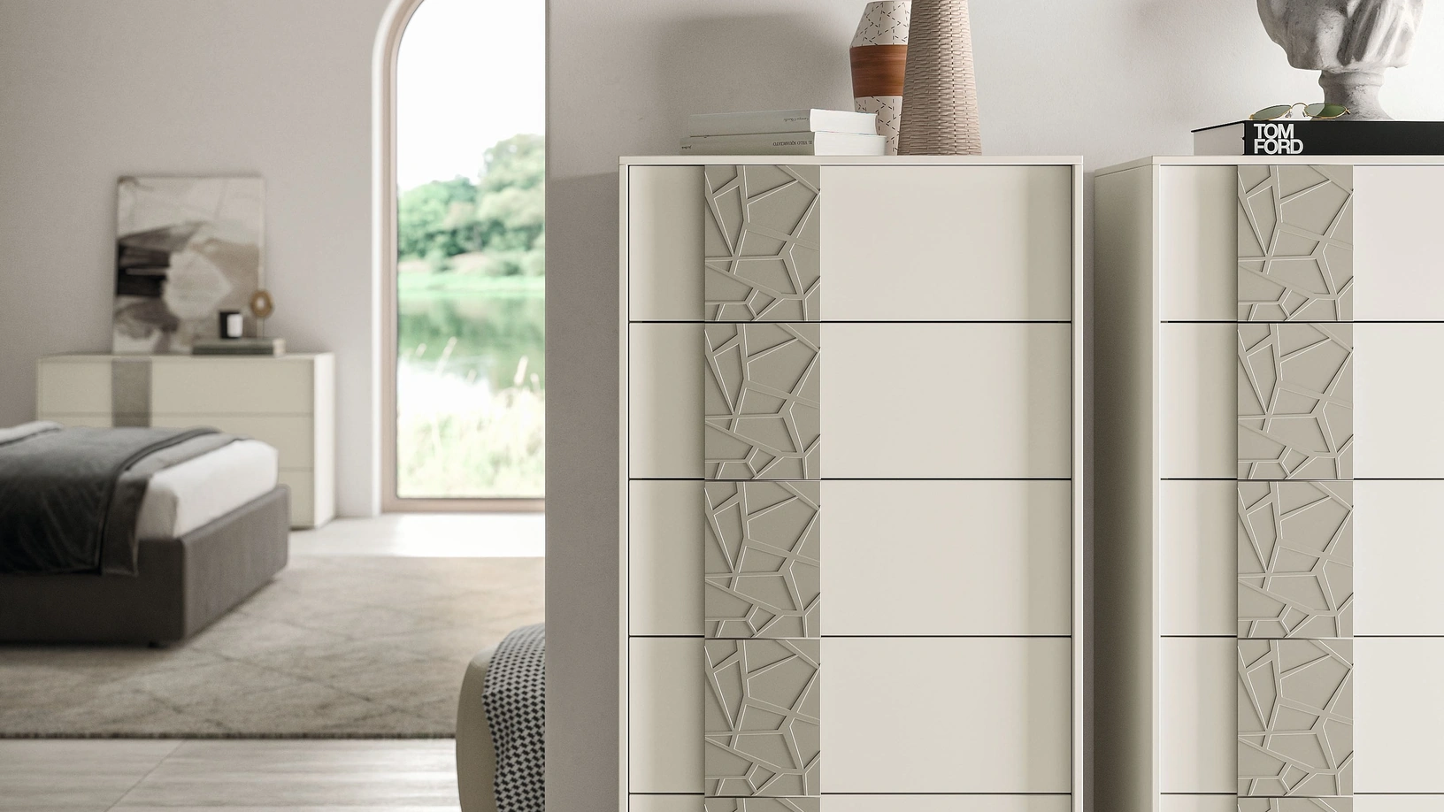 Cassettiera Metrolis New di Spagnol Mobili