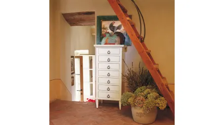 Settimanale Vania in legno laccato di Tonin Casa