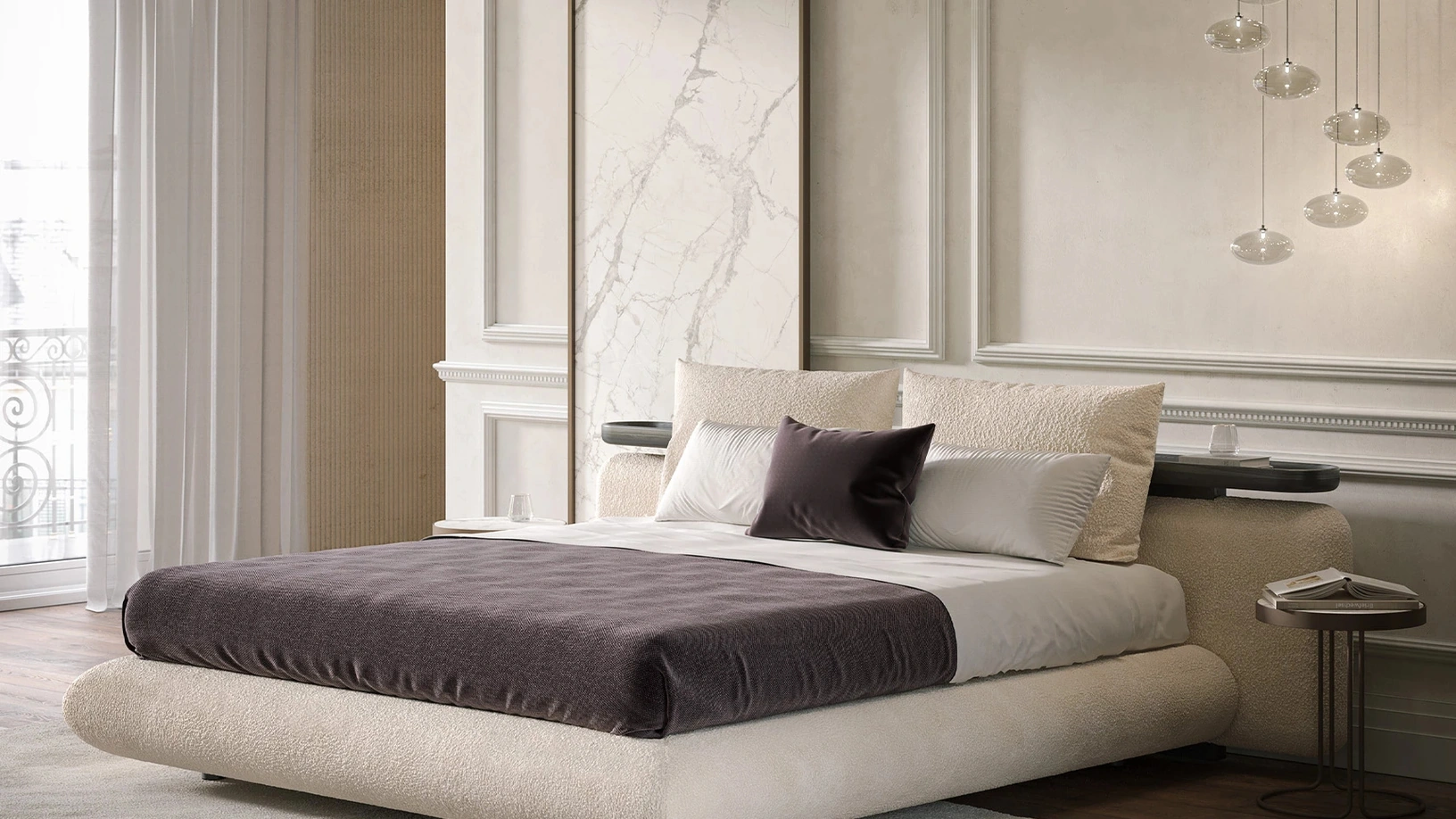 Letto matrimoniale Aliante di Tonin Casa