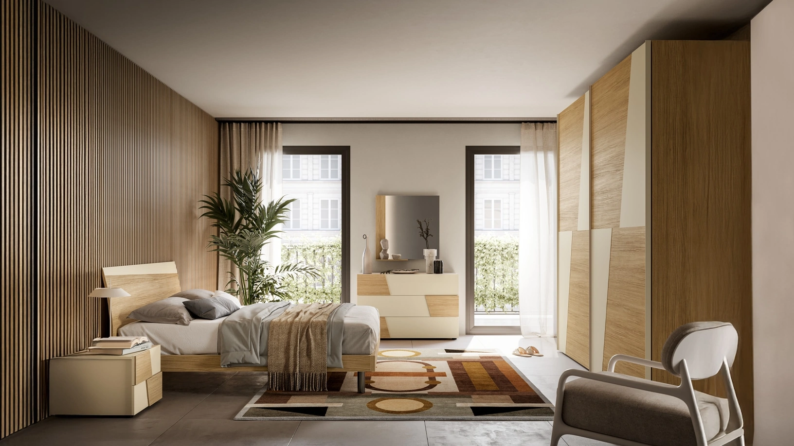 Letto matrimoniale Berg di SantaLucia