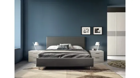 Letto in ecopelle Bora di SantaLucia