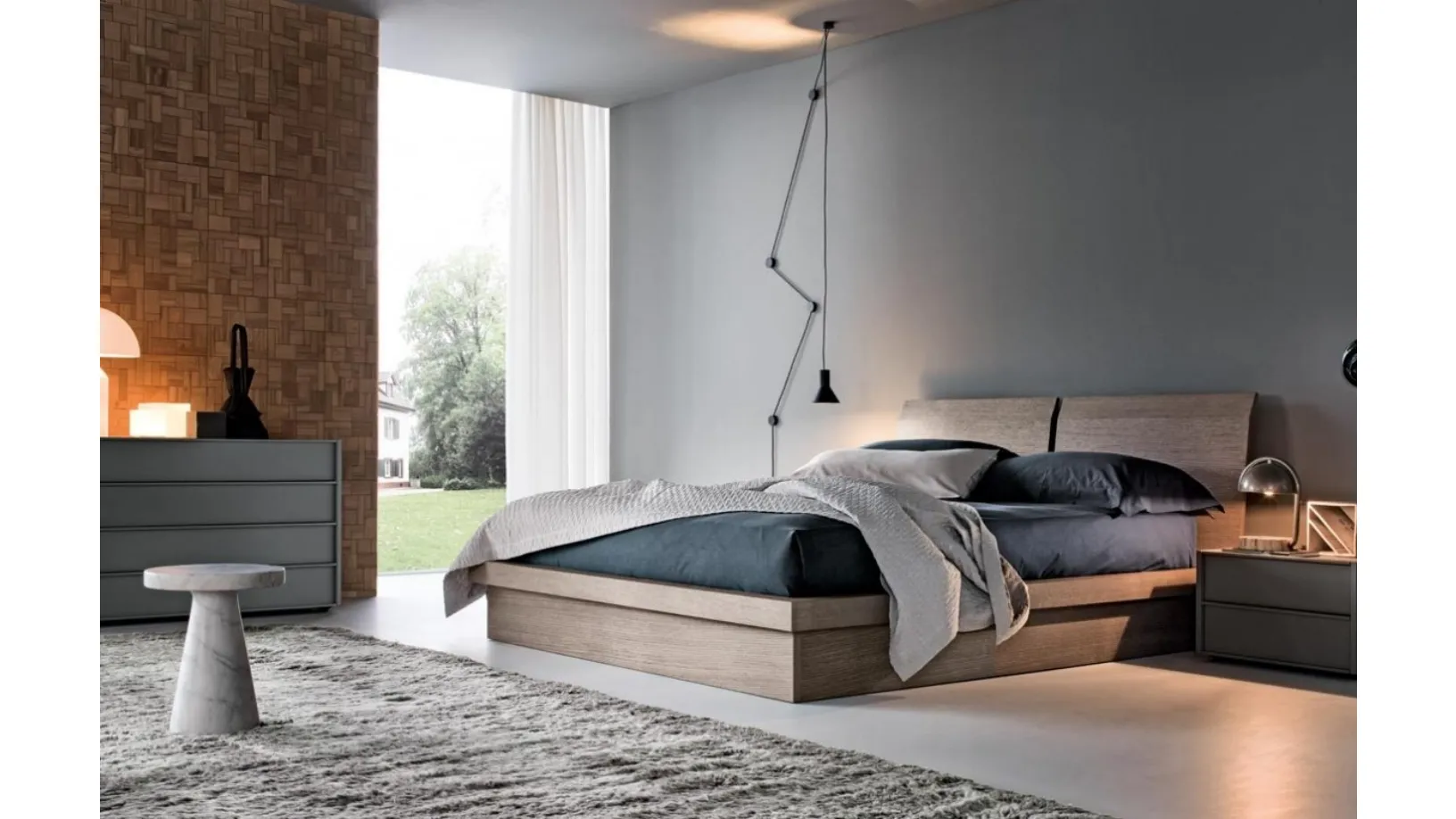 Letto Francis in legno di Giellesse