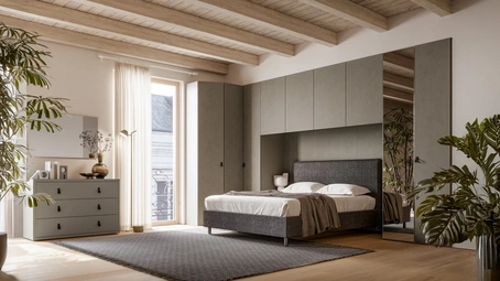 Letto imbottito Sami di SantaLucia