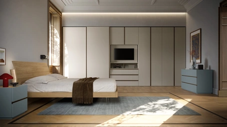 Letto con testiera Ora di SantaLucia
