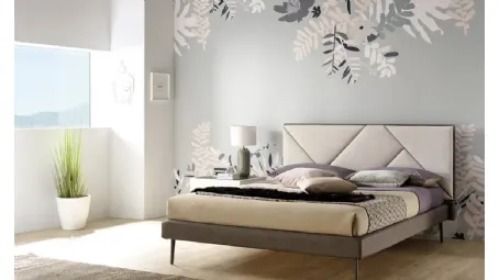Letto in ecopelle SC221 di Moretti Compact