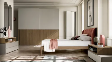 Letto in tessuto Scirocco di SantaLucia