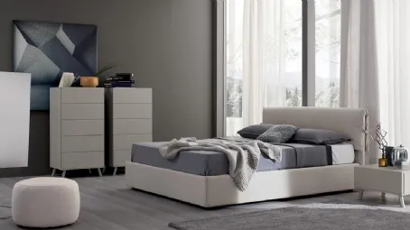 Letto Teddy Luxor Box di Spagnol Mobili