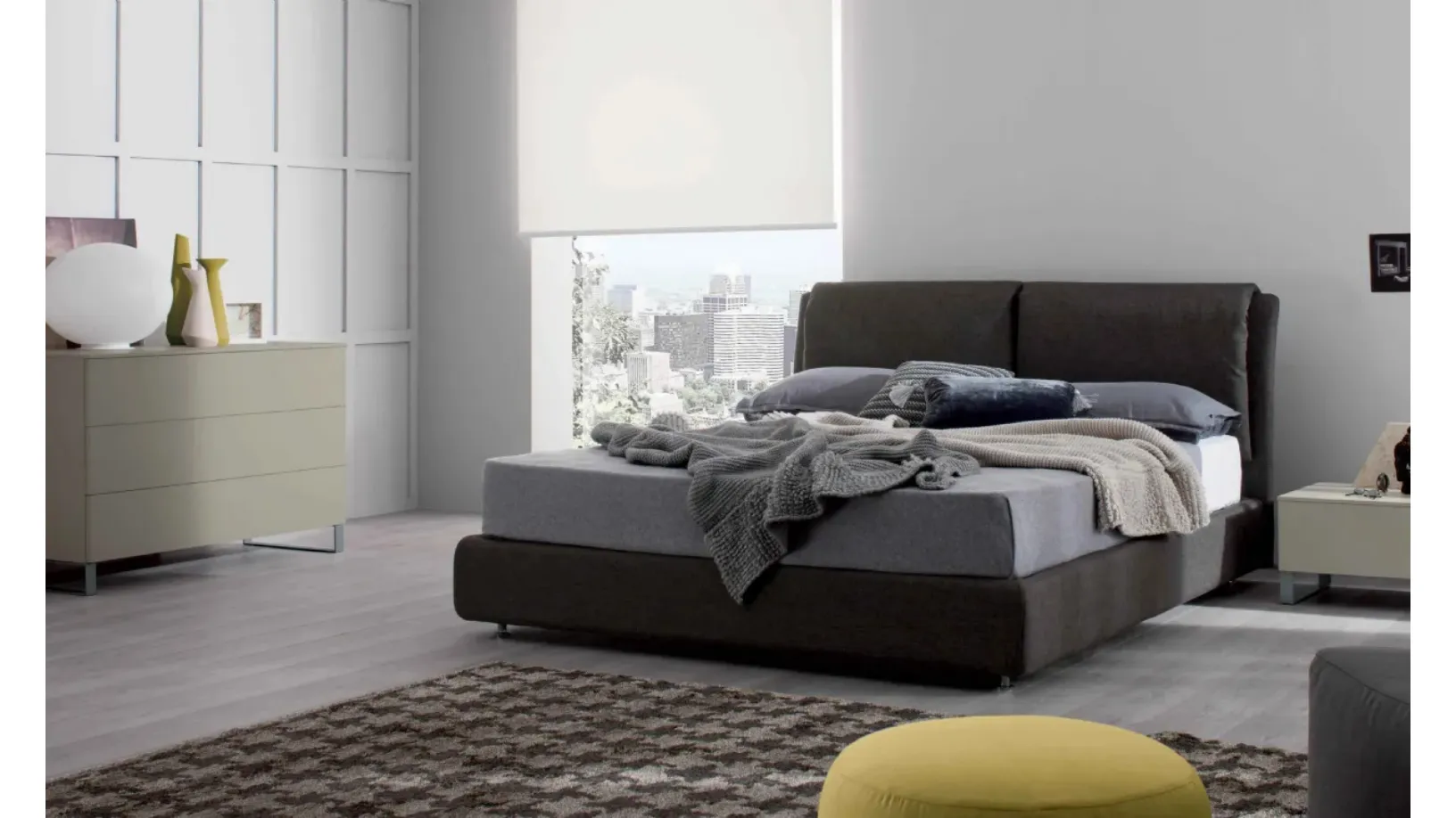 Letto Spazio con box contenitore di Spagnol Salotti