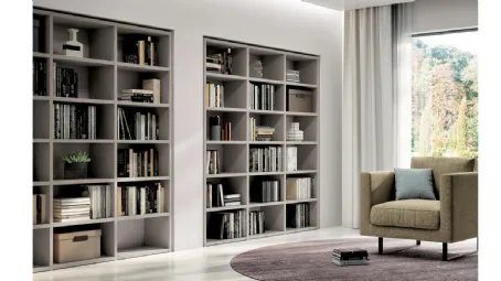 Libreria Living 808 di Spagnol Mobili
