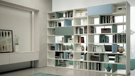 Libreria Living 824 di Spagnol Mobili