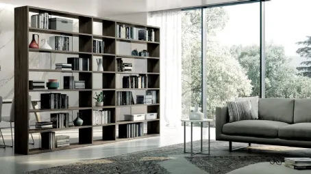 Libreria Living 825 di Spagnol Mobili