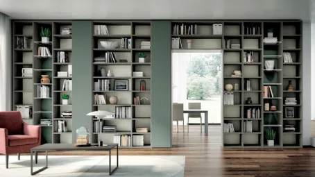 Libreria Living 809 di Spagnol Mobili