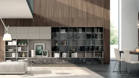 Libreria Living 826 di Spagnol Mobili