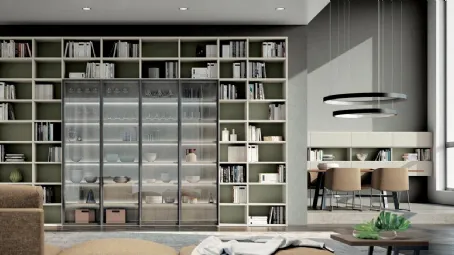 Libreria Living 833 di Spagnol Mobili