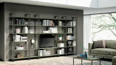 Libreria Living 852 di Spagnol Mobili
