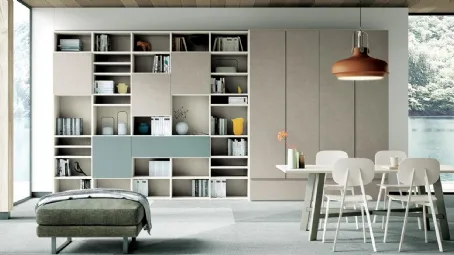 Libreria Living 858 di Spagnol Mobili