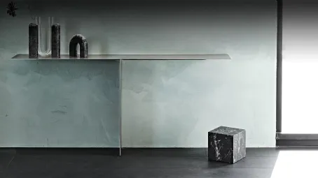 Consolle in acciaio Tee di Cattelan Italia