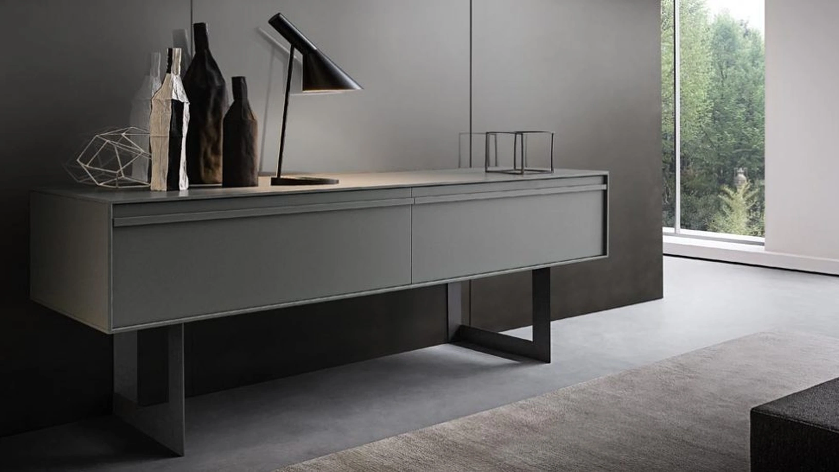 Mobile Porta Tv Frame composizione 13 di Giellesse