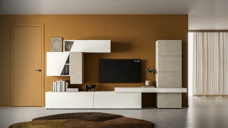 Parete Attrezzata Pratico PTG420 di SantaLucia