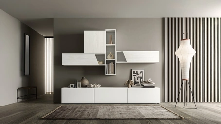 Parete Attrezzata Pratico PTG425 di SantaLucia