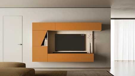 Parete Attrezzata Pratico PTG426 di SantaLucia