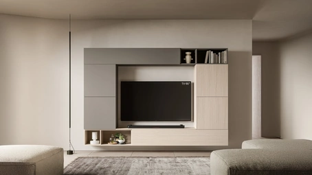 Parete Attrezzata Pratico PTG453 di SantaLucia