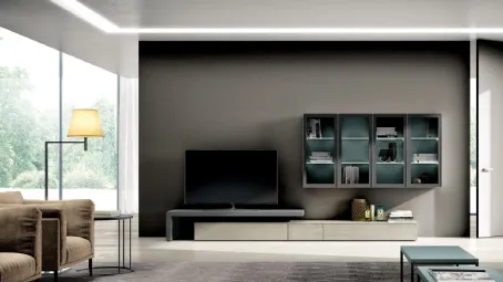 Parete Attrezzata Living 814 di Spagnol Mobili
