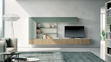 Parete Attrezzata Living 823 di Spagnol Mobili