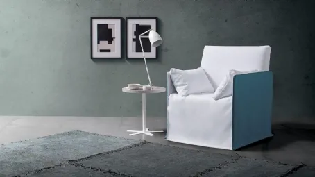 Poltrona Letto in tessuto Magic di Spagnol Salotti
