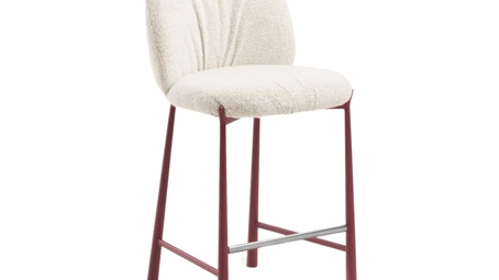 Sgabello imbottito Mys di Midj