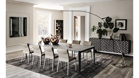 Consolle allungabile con piano in laminato Nemo di Cattelan Italia