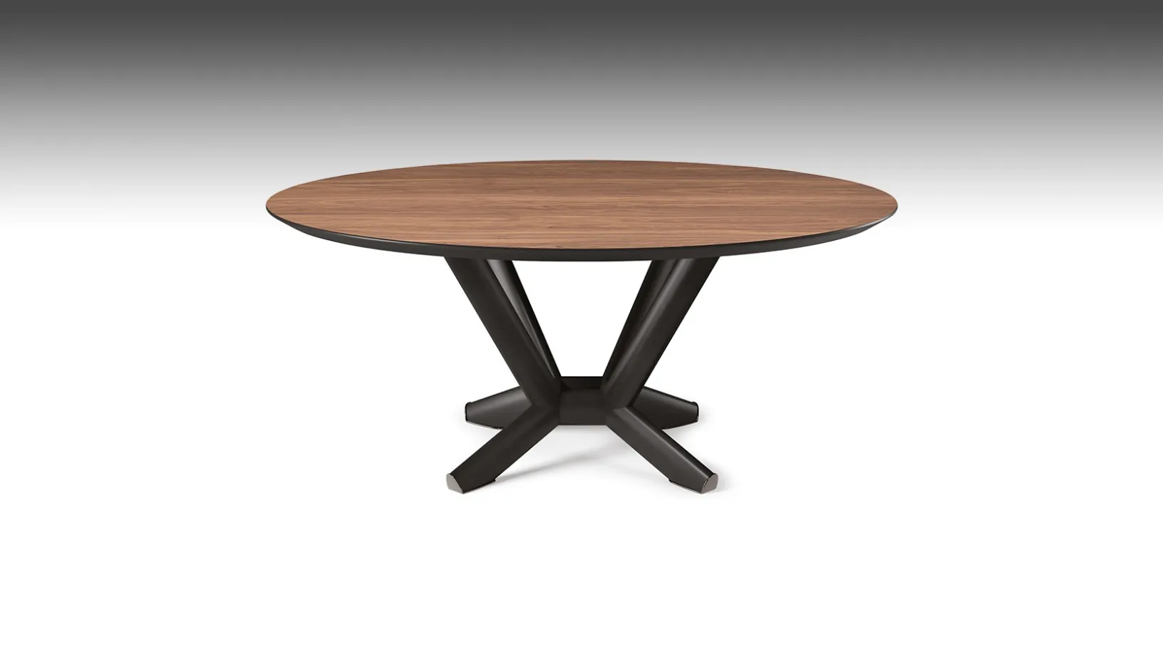 Tavolo rotondo in legno Planer Wood Round di Cattelan Italia