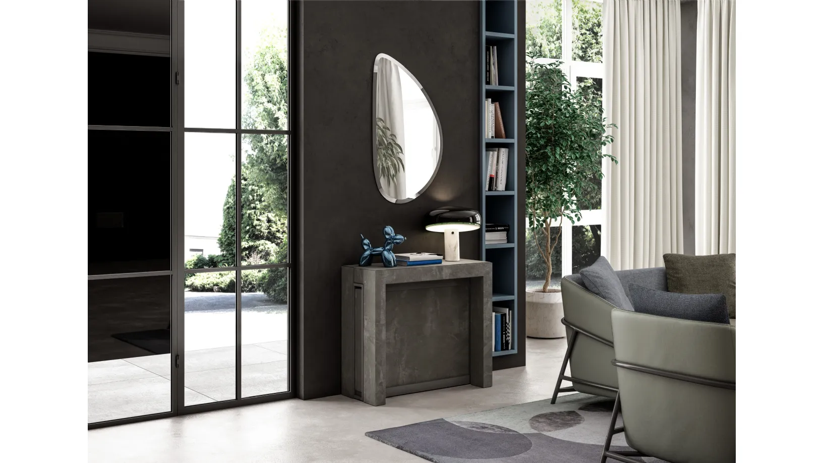 Tavolo Consolle allungabile Micro di Easyline